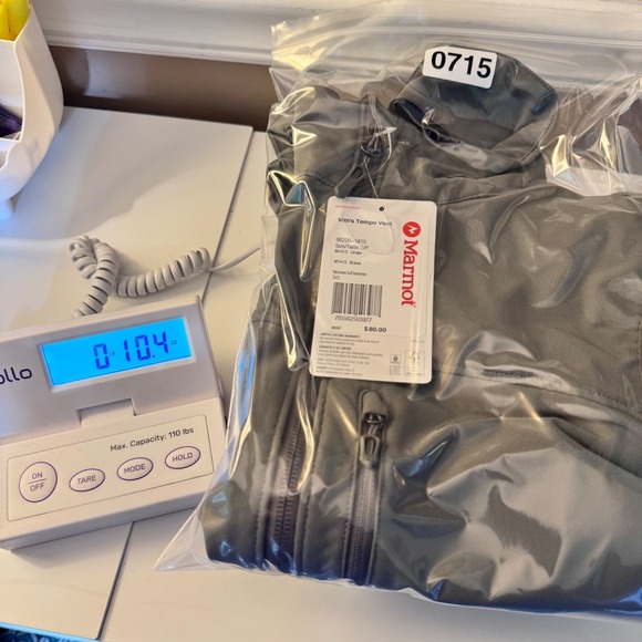 Marmot Womens Tempo Vest S Gray Gorp Core Hiking Outdoor Lightweight Camping - Picture 10 of 10